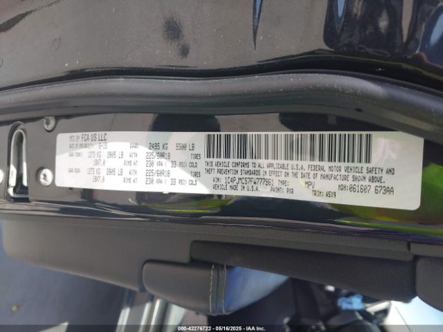 2015 JEEP CHEROKEE 1C4PJMCS7FW777961 Photo 8