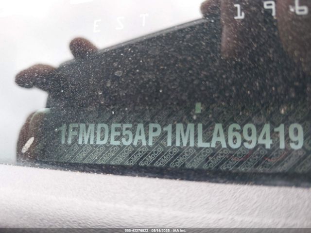 1FMDE5AP1MLA69419 Ford Bronco Big Bend