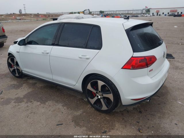 2016 VOLKSWAGEN GOLF GTI 3VW447AU6GM057615 Photo 2