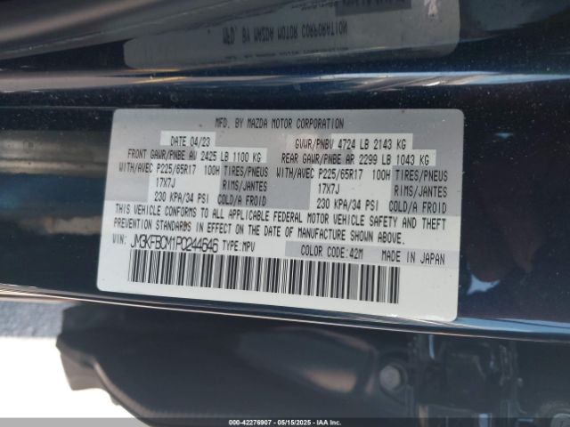 JM3KFBCM1P0244646 Mazda Cx-5 2.5 S Preferred