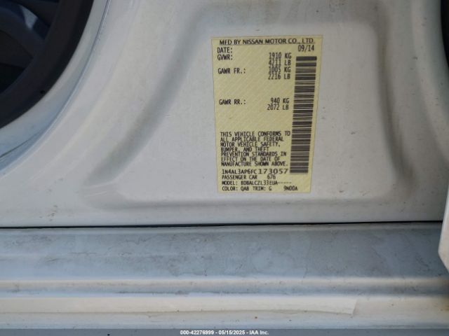 1N4AL3AP6FC173057 Nissan 2015