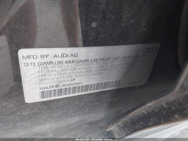 2014 AUDI A4 WAUFFAFL9EA090697 Photo 8