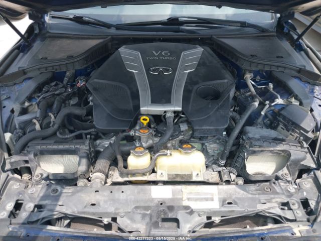 JN1FV7APXHM850497 Infiniti Q50 3.0t Red Sport 400