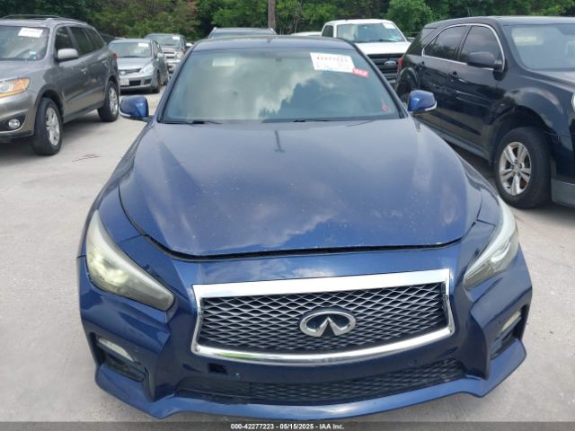 JN1FV7APXHM850497 Infiniti Q50 3.0t Red Sport 400