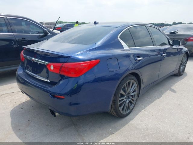 JN1FV7APXHM850497 Infiniti Q50 3.0t Red Sport 400