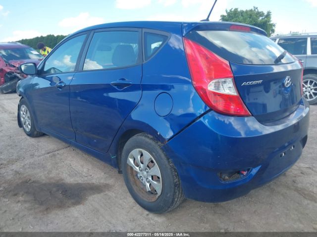 KMHCT5AE8HU312157 Hyundai ACCENT SE