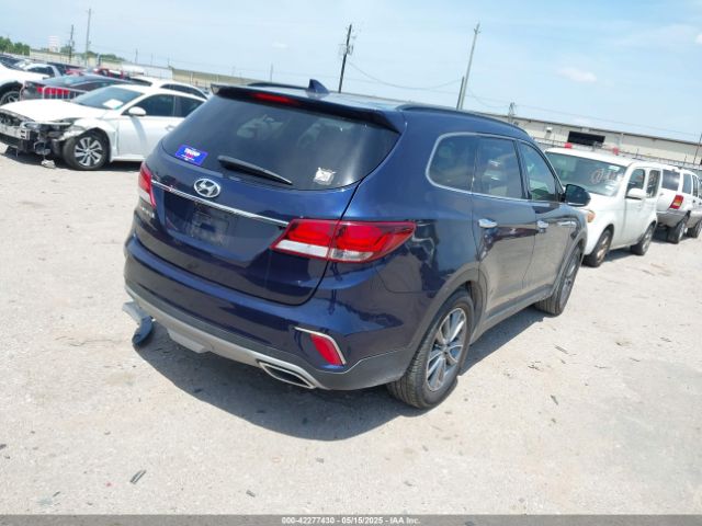 KM8SM4HF6JU273835 Hyundai Santa Fe Se