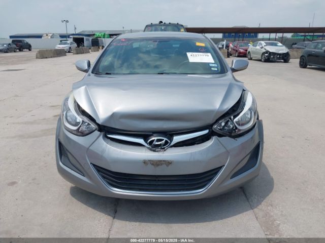 KMHDH4AE8EU201037 Hyundai ELANTRA SE