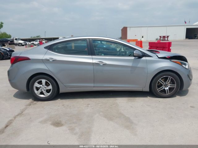 KMHDH4AE8EU201037 Hyundai ELANTRA SE