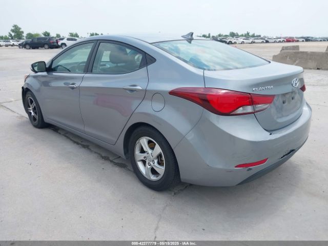 KMHDH4AE8EU201037 Hyundai ELANTRA SE