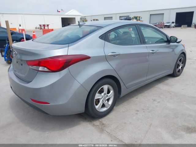 KMHDH4AE8EU201037 Hyundai ELANTRA SE