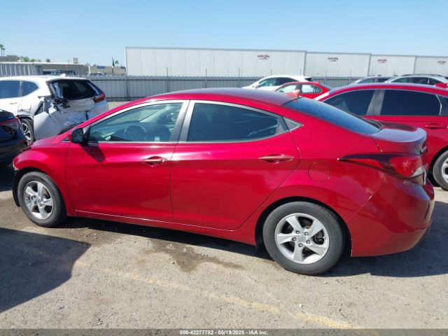 5NPDH4AE0FH572449 Hyundai ELANTRA SE
