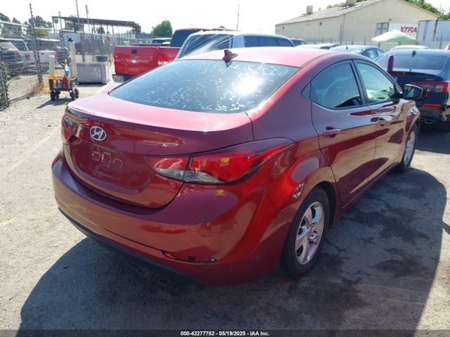 5NPDH4AE0FH572449 Hyundai ELANTRA SE