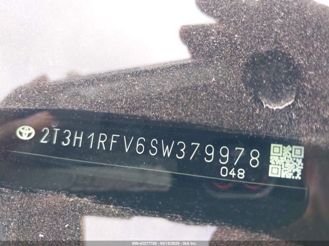 2T3H1RFV6SW379978 Toyota RAV4 LE