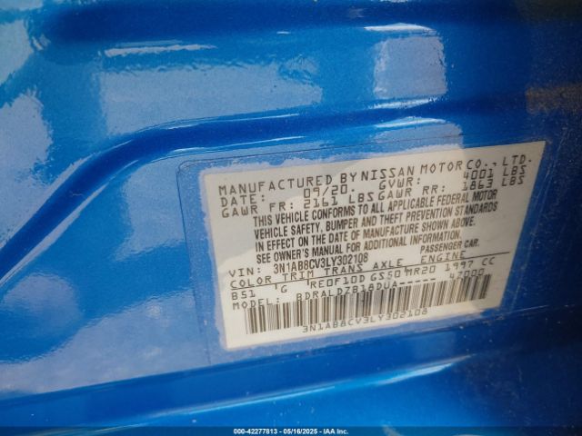 2020 NISSAN SENTRA 3N1AB8CV3LY302108 Photo 8
