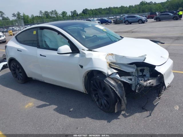 2022 TESLA MODEL Y 7SAYGDEFXNF327701