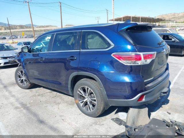 2016 TOYOTA HIGHLANDER 5TDKKRFH6GS154353 Photo 2