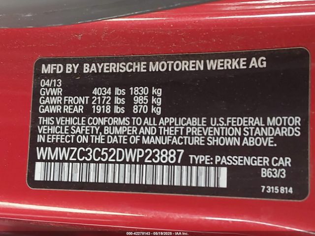 2013 MINI COUNTRYMAN WMWZC3C52DWP23887 Photo 8
