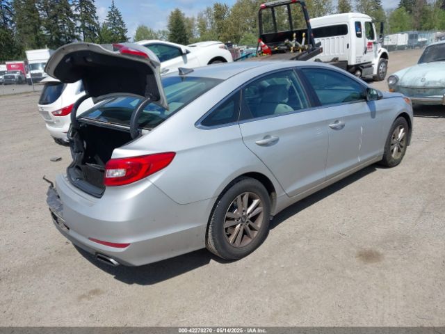 5NPE24AF3GH318525 Hyundai SONATA SE