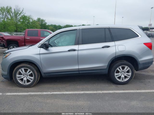 5FNYF6H11JB021508 Honda PILOT LX