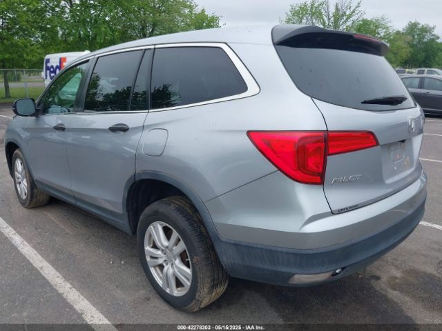 5FNYF6H11JB021508 Honda PILOT LX