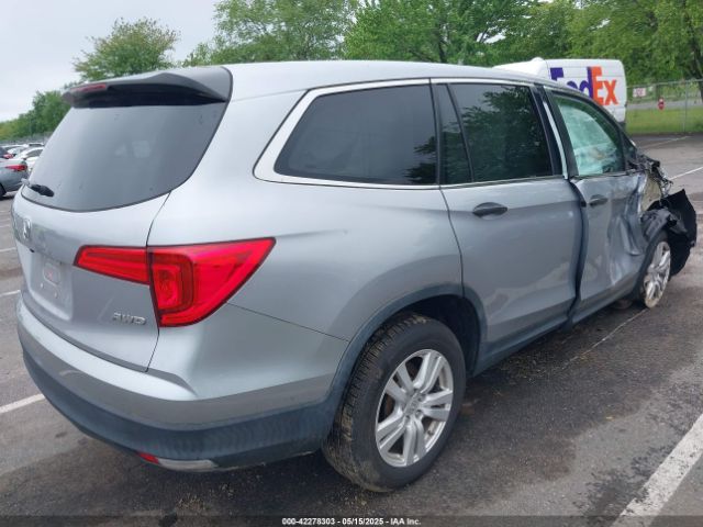 5FNYF6H11JB021508 Honda PILOT LX