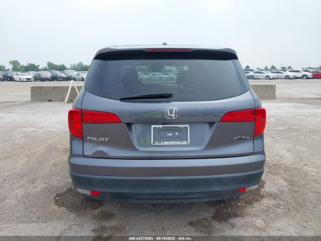 5FNYF5H60GB058175 Honda Pilot Ex-l