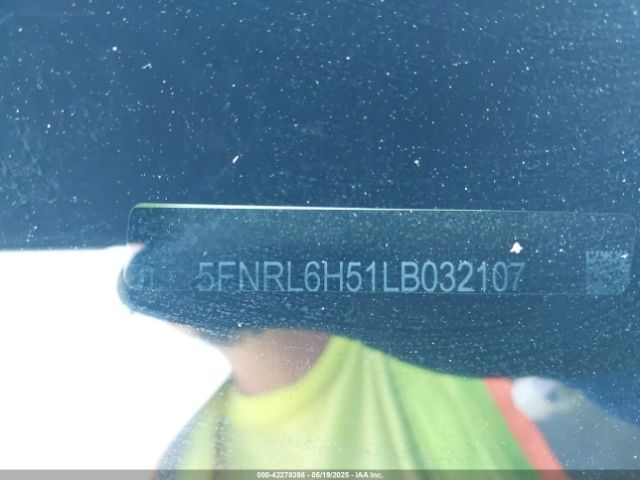 5FNRL6H51LB032107 Honda ODYSSEY EX
