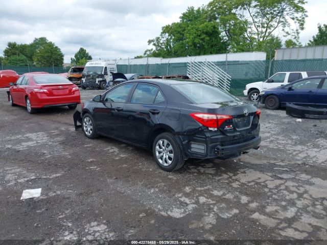2T1BURHE6JC993531 Toyota COROLLA LE