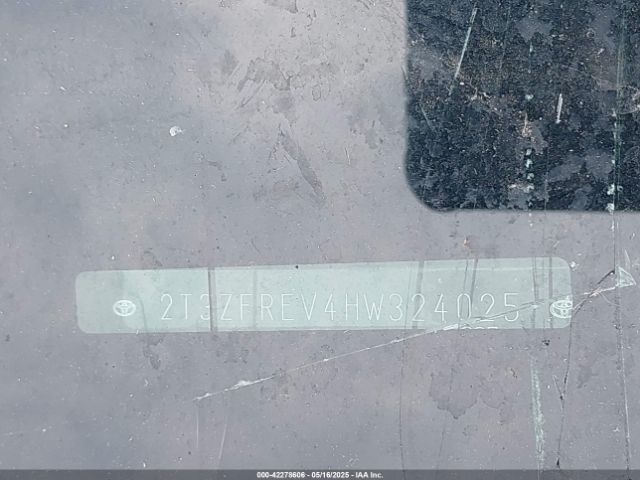 2T3ZFREV4HW324025 Toyota 2ar-fe