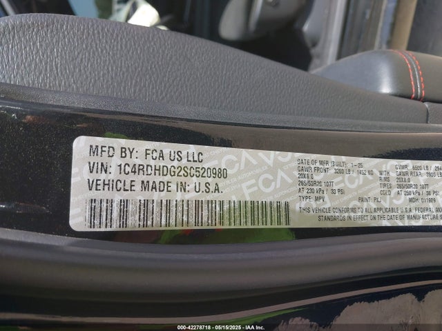 Dodge Durango Gt Rwd 2025 1C4RDHDG2SC520980 Image 9