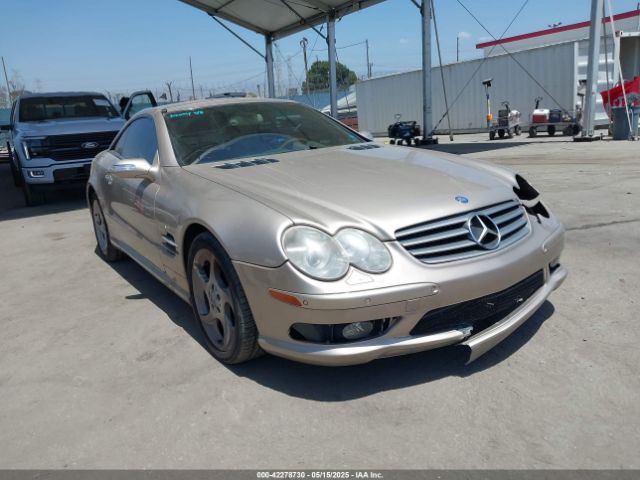 2005 MERCEDES-BENZ SL 500 WDBSK75F75F090730