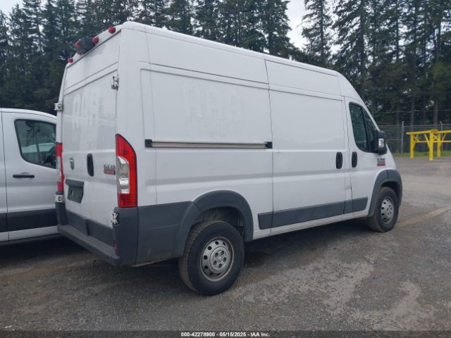 3C6TRVBG8JE153350 RAM Promaster 1500 High Roof 136 Wb