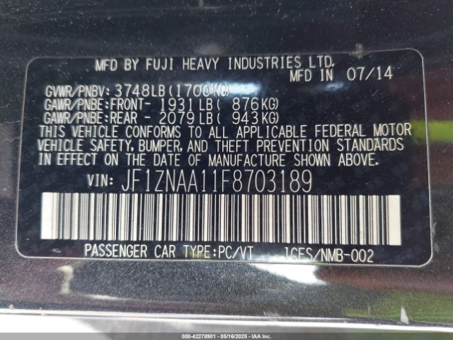 2015 SCION FR-S JF1ZNAA11F8703189 Photo 8
