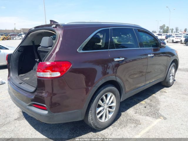5XYPG4A34GG054173 KIA Sorento 2.4l Lx