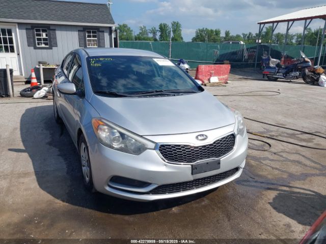 KNAFK4A67G5488789 KIA FORTE LX