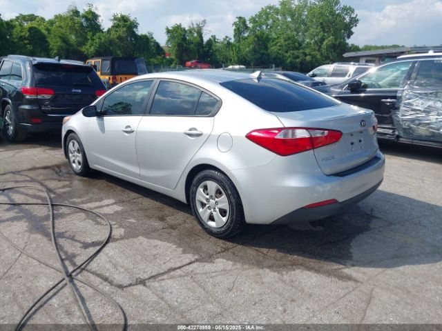 KNAFK4A67G5488789 KIA FORTE LX