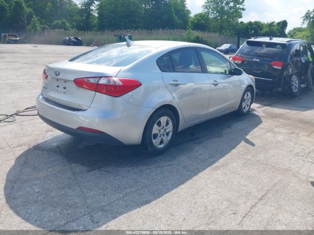KNAFK4A67G5488789 KIA FORTE LX
