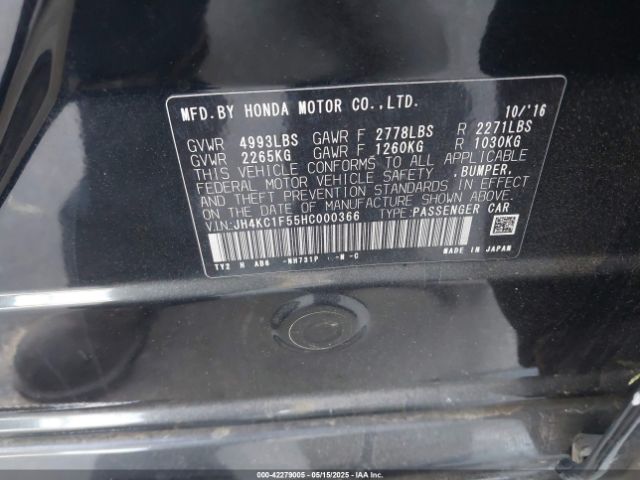 2017 ACURA RLX JH4KC1F55HC000366 Photo 8