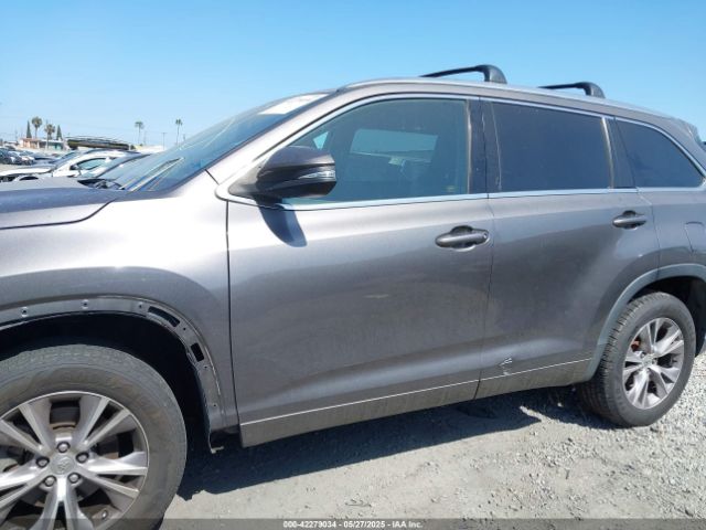 5TDKKRFH8FS050848 Toyota Highlander Xle V6