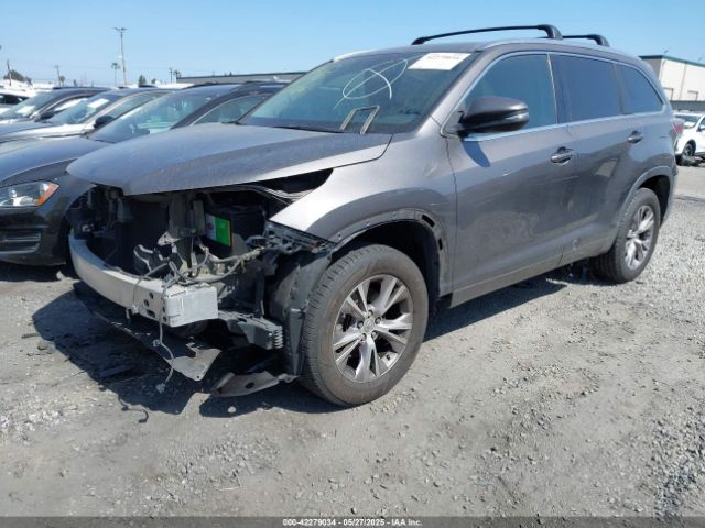 5TDKKRFH8FS050848 Toyota Highlander Xle V6