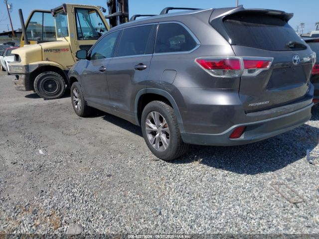 5TDKKRFH8FS050848 Toyota Highlander Xle V6