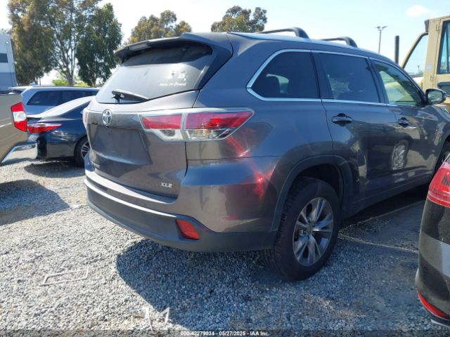 5TDKKRFH8FS050848 Toyota Highlander Xle V6