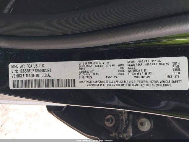 RAM 2025 2025 1C6SRFJP7SN502028 Image 9