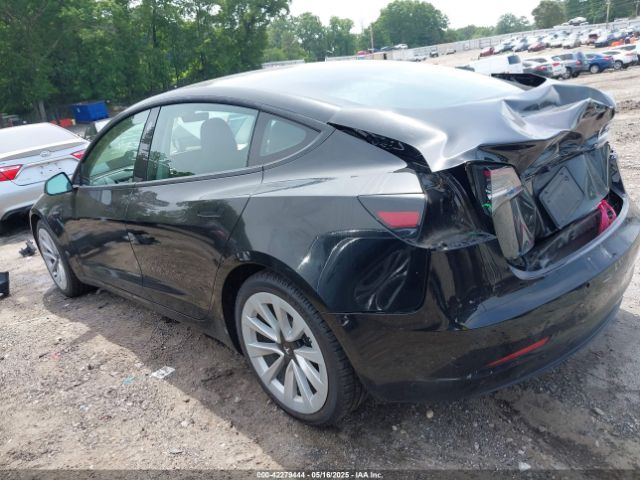 2022 TESLA MODEL 3 5YJ3E1EA1NF187246 Photo 2
