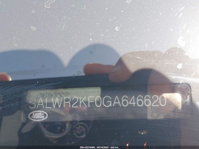 SALWR2KF0GA646620 Land Rover Range Rover Sport 3.0l V6 Turbocharged Diesel Hse Td6
