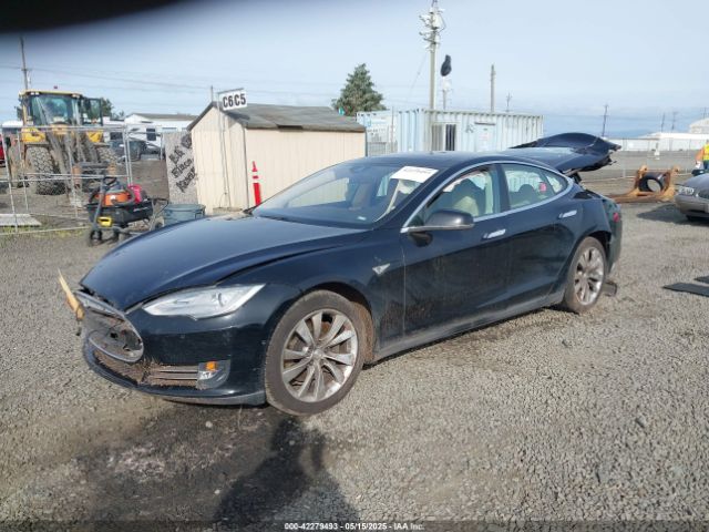 2014 TESLA MODEL S 5YJSA1H12EFP53787 Photo 1