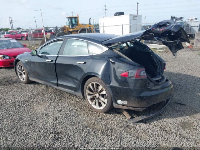 2014 TESLA MODEL S 5YJSA1H12EFP53787 Photo 2