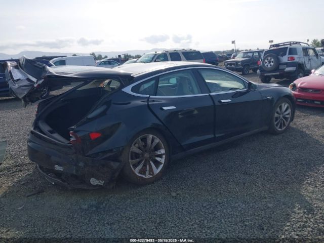 2014 TESLA MODEL S 5YJSA1H12EFP53787 Photo 3