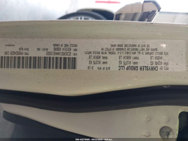 2010 CHRYSLER 300 2C3CA5CV0AH213322 Photo 8